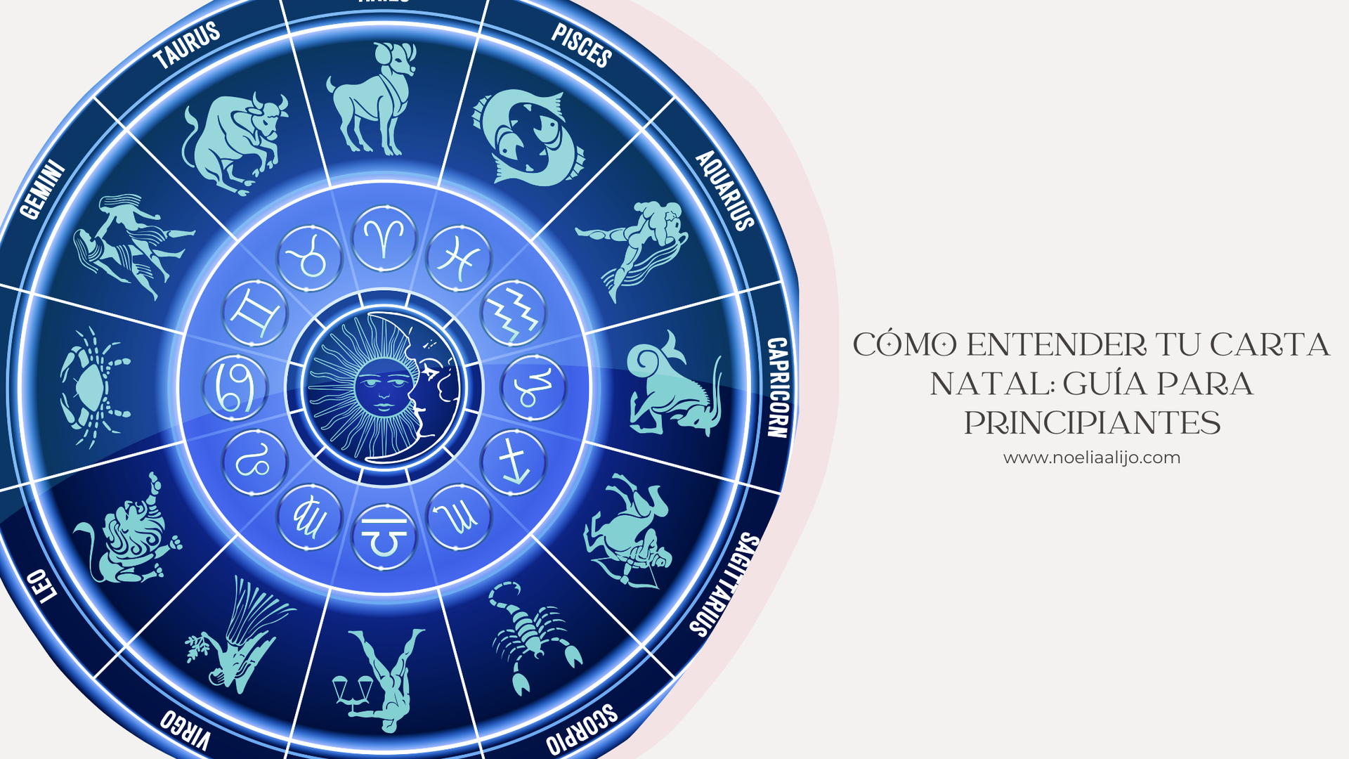 Entender tu carta natal, cómo leer una carta natal, interpretar carta astral, símbolos astrológicos