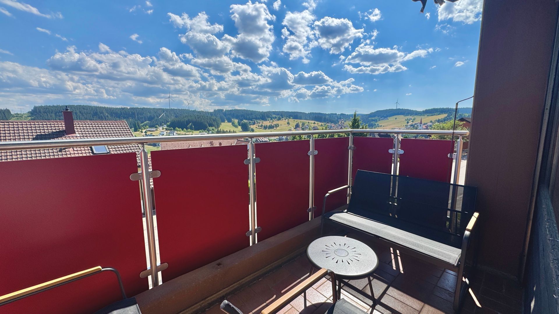Balkon Ferienwohnung 3 im Haus-Schanzenblick in Schonach