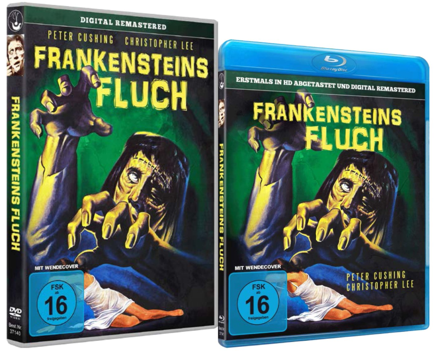DVD, Blu ray Frankensteins Fluch