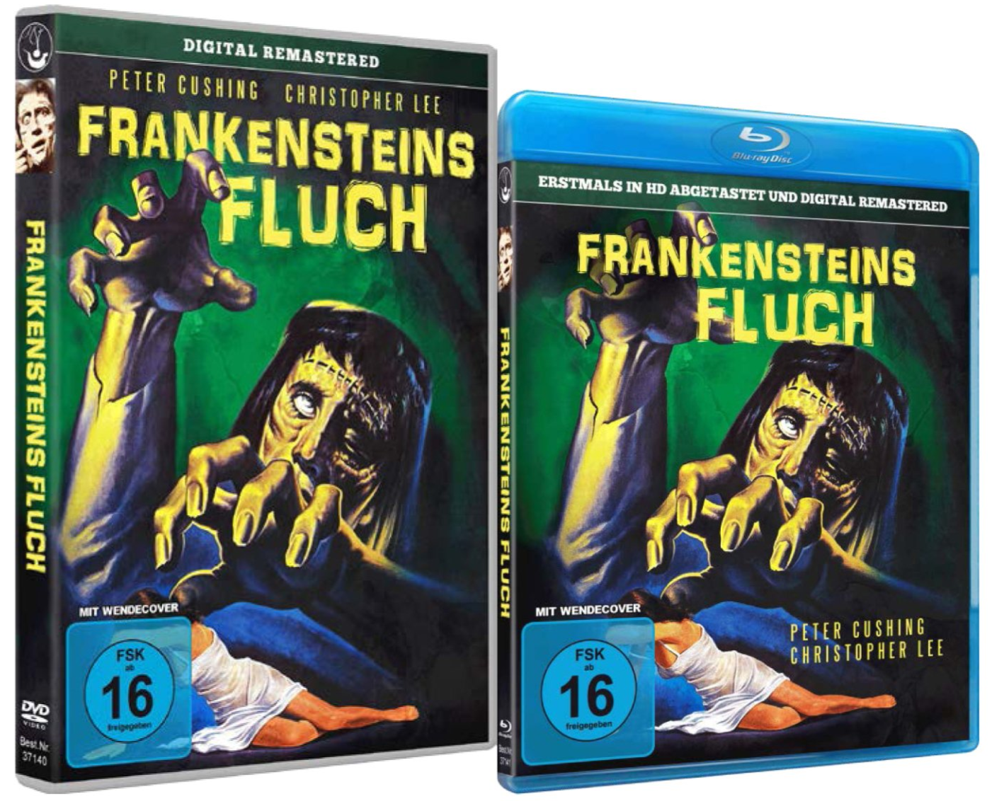 Download Cover als .zip DVD, Blu ray Frankensteins Fluch