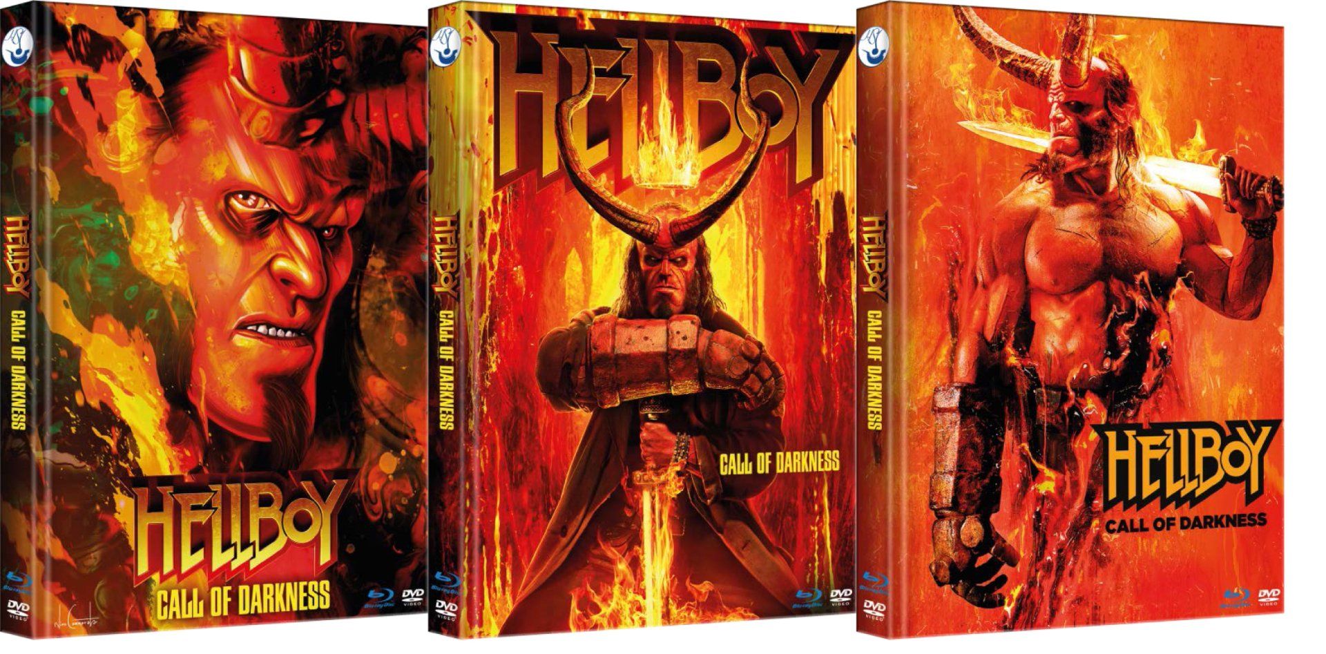MediaBook Hellboy-Call of Darkness Blu ray & UHD