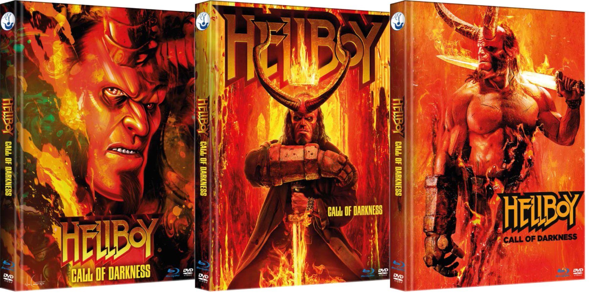 Download Cover als ZIP-Datei MediaBook Hellboy-Call of Darkness Blu ray & UHD