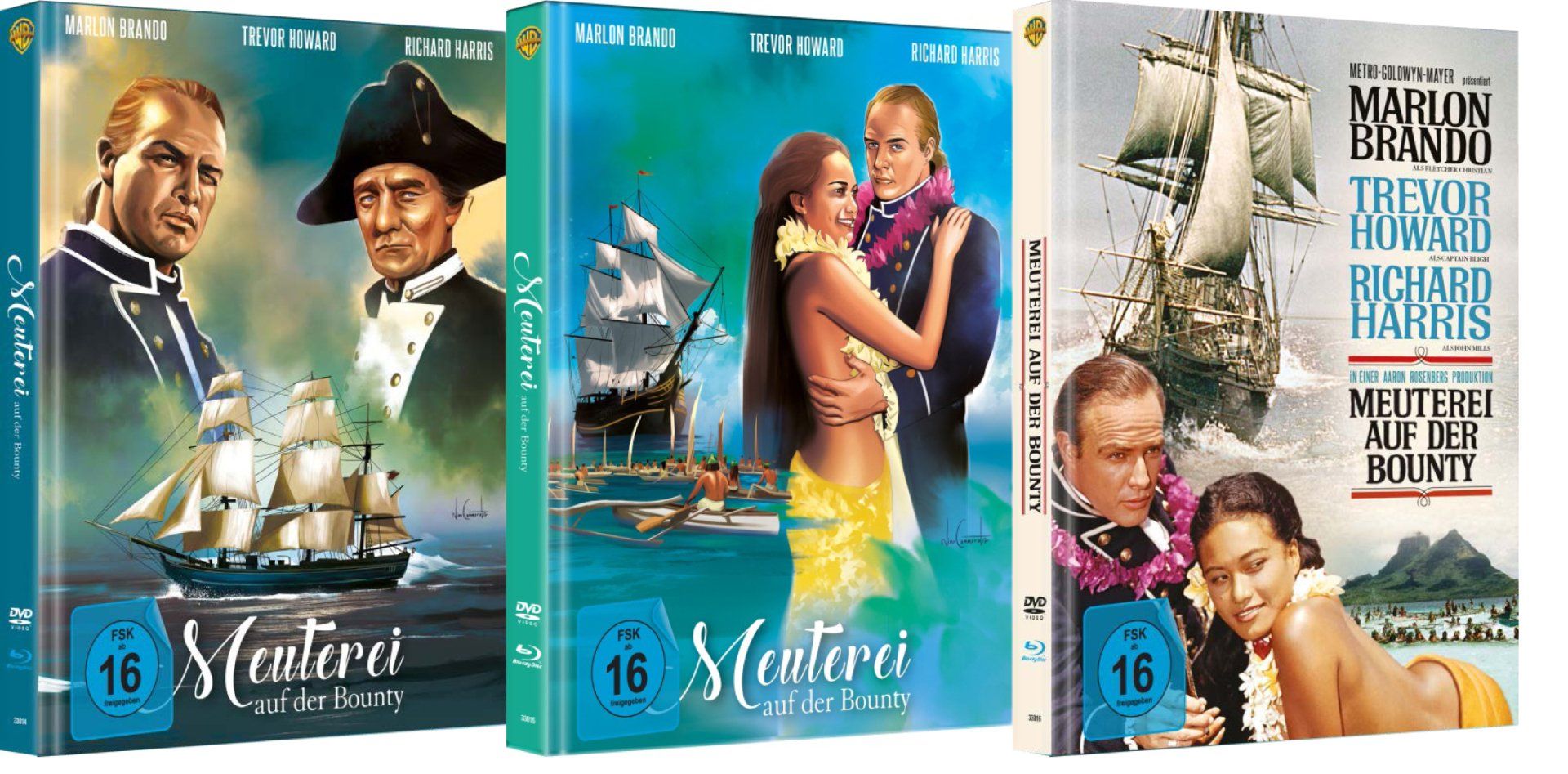 Download Cover als ZIP-Datei MediaBook Meuterei auf der Bounty - DVD & Blu ray