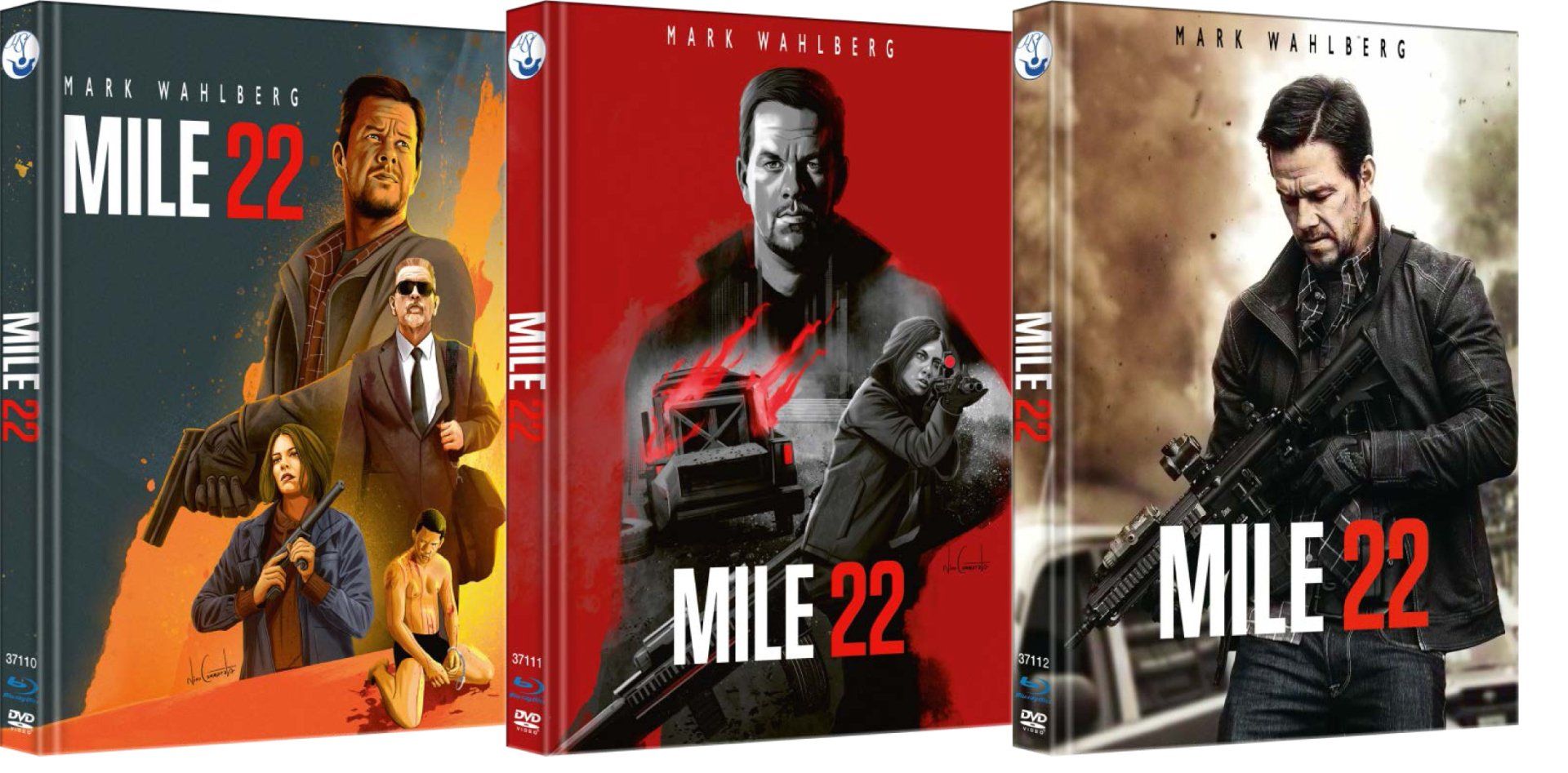 Download Cover als ZIP-Datei MediaBook Mile22 - DVD& Blu ray