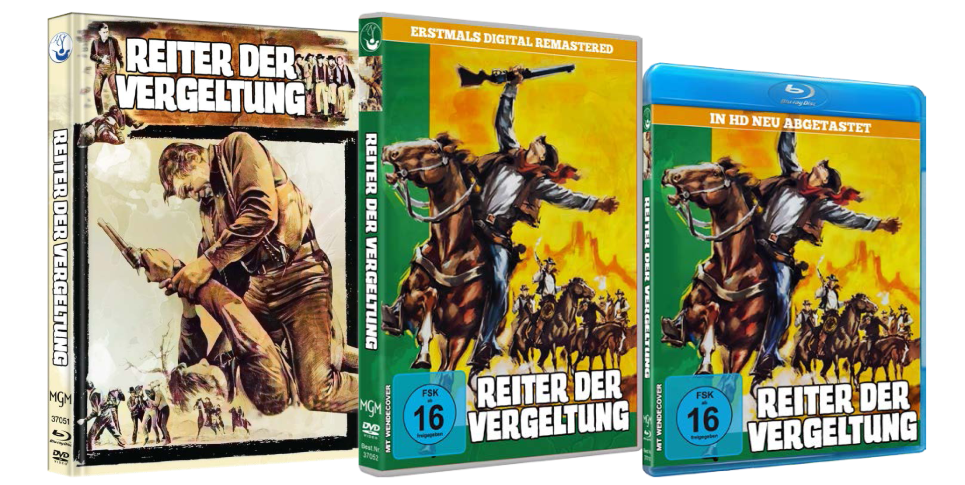 MediaBook DVD Blu ray Reiter der Vergeltung