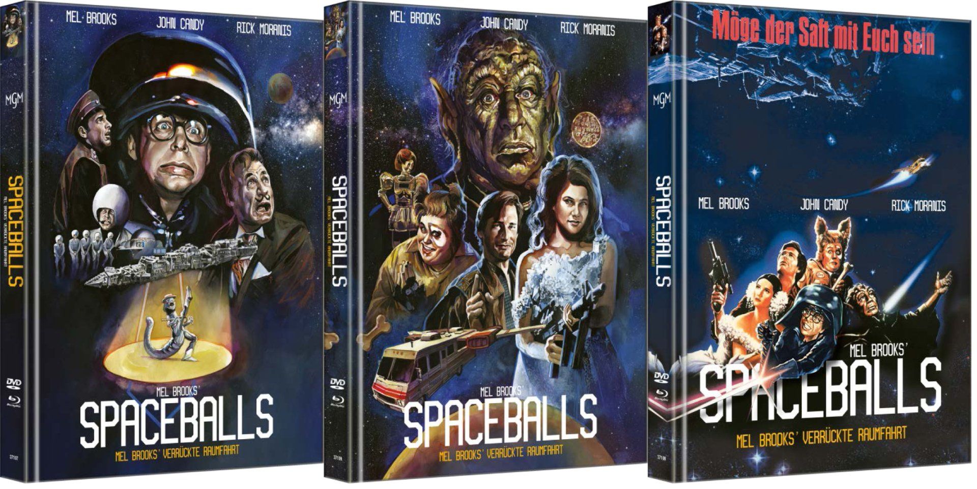 Download Cover als ZIP-Datei MediaBook Spaceballs - DVD & Blu ray