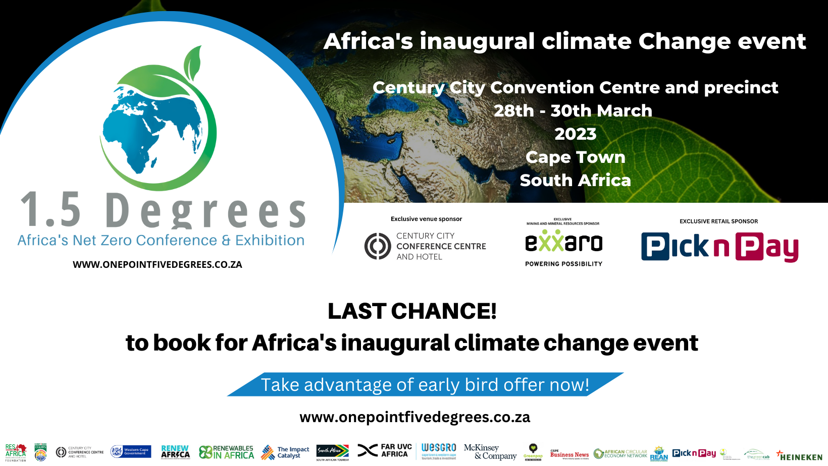 1.5 Degrees Africas net zero conference and exhibition