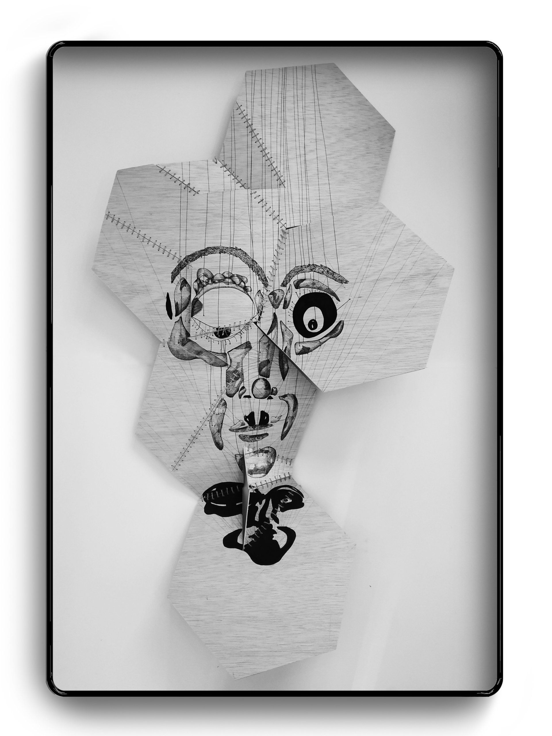 Popaptuyu escultura marioneta