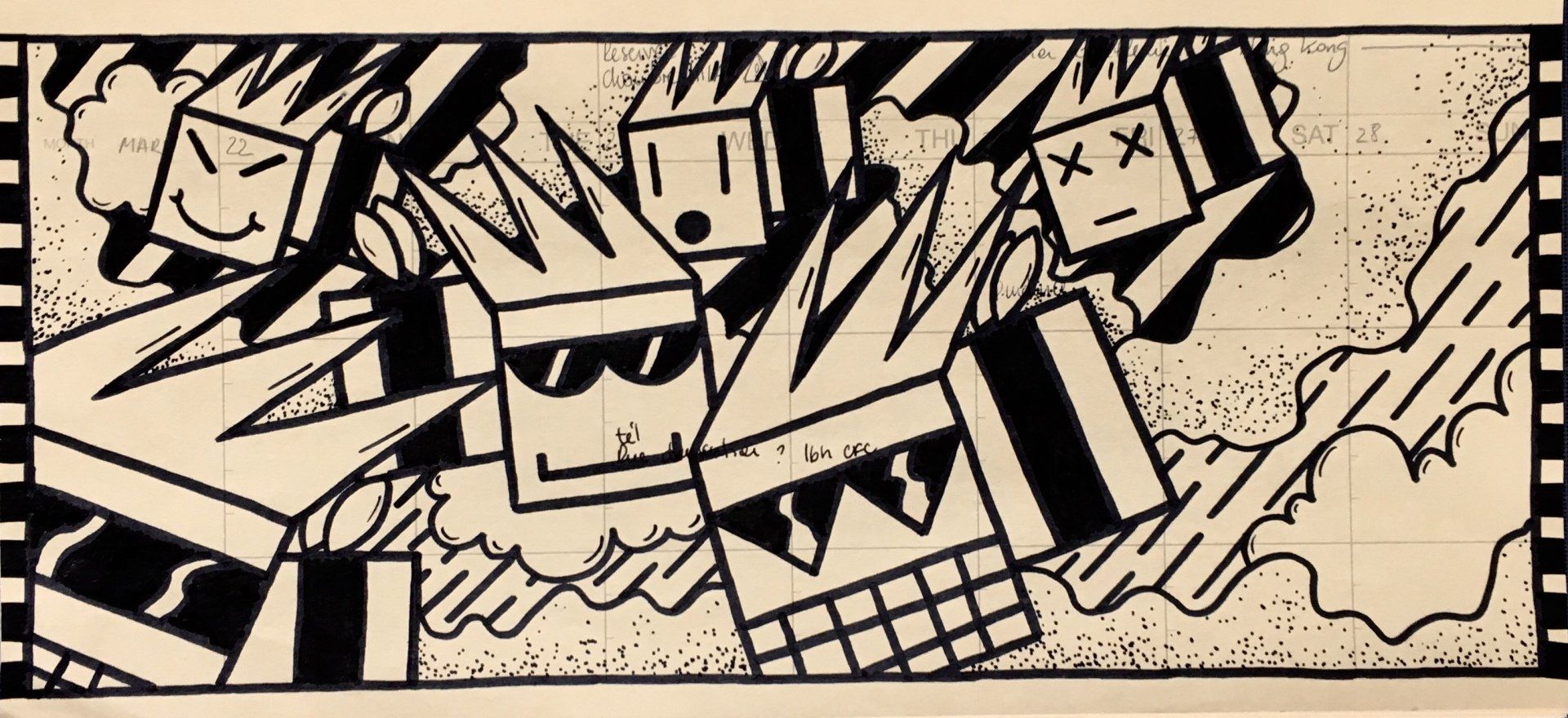 Flytox-2, Galerie AVM, art contemporain Paris