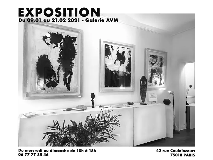 Philippe Kalusziner, exposition, du 09 Janvier au 21 février 2021, Galerie AVM, art contemporain Paris
