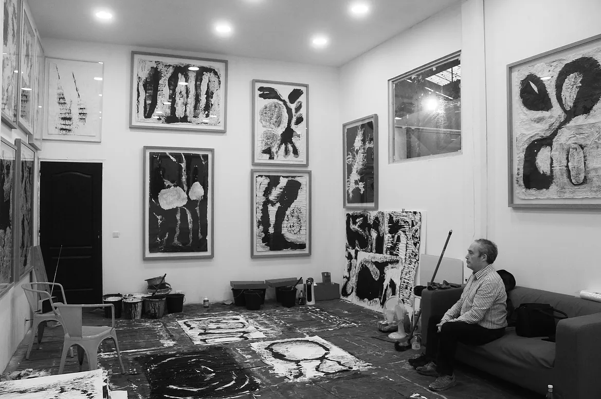 philippe kalusziner à la galerie d'art contemporain AVM Paris