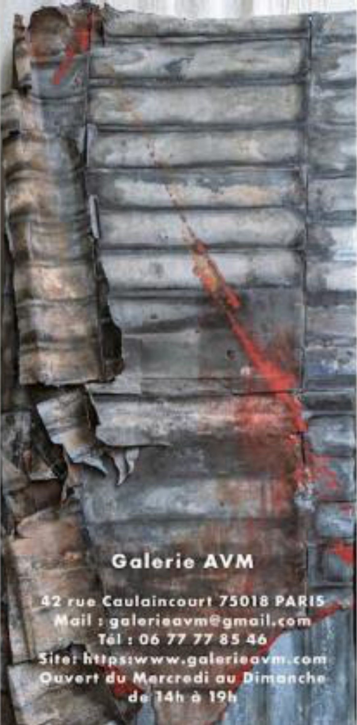 galerie avm, art contemporain Paris 18, exposition Nadine Kohn-Fiszel