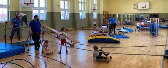 Kinderturnen Zossen in der Goethe Grundschule
