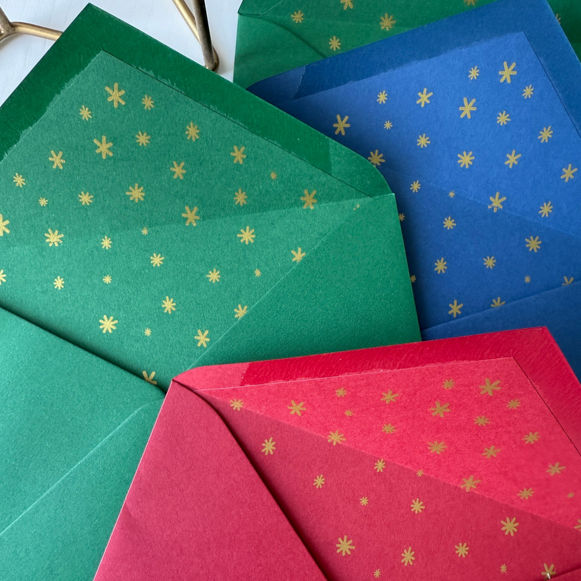 Sobres navideños personalizados