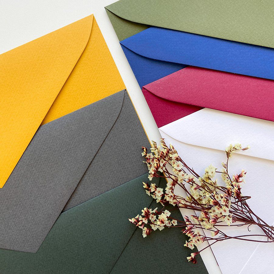 Sobres C5 162x229 mm en colores premium para eventos