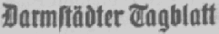 1972 DARMSTÄDTER TAGBLATT
