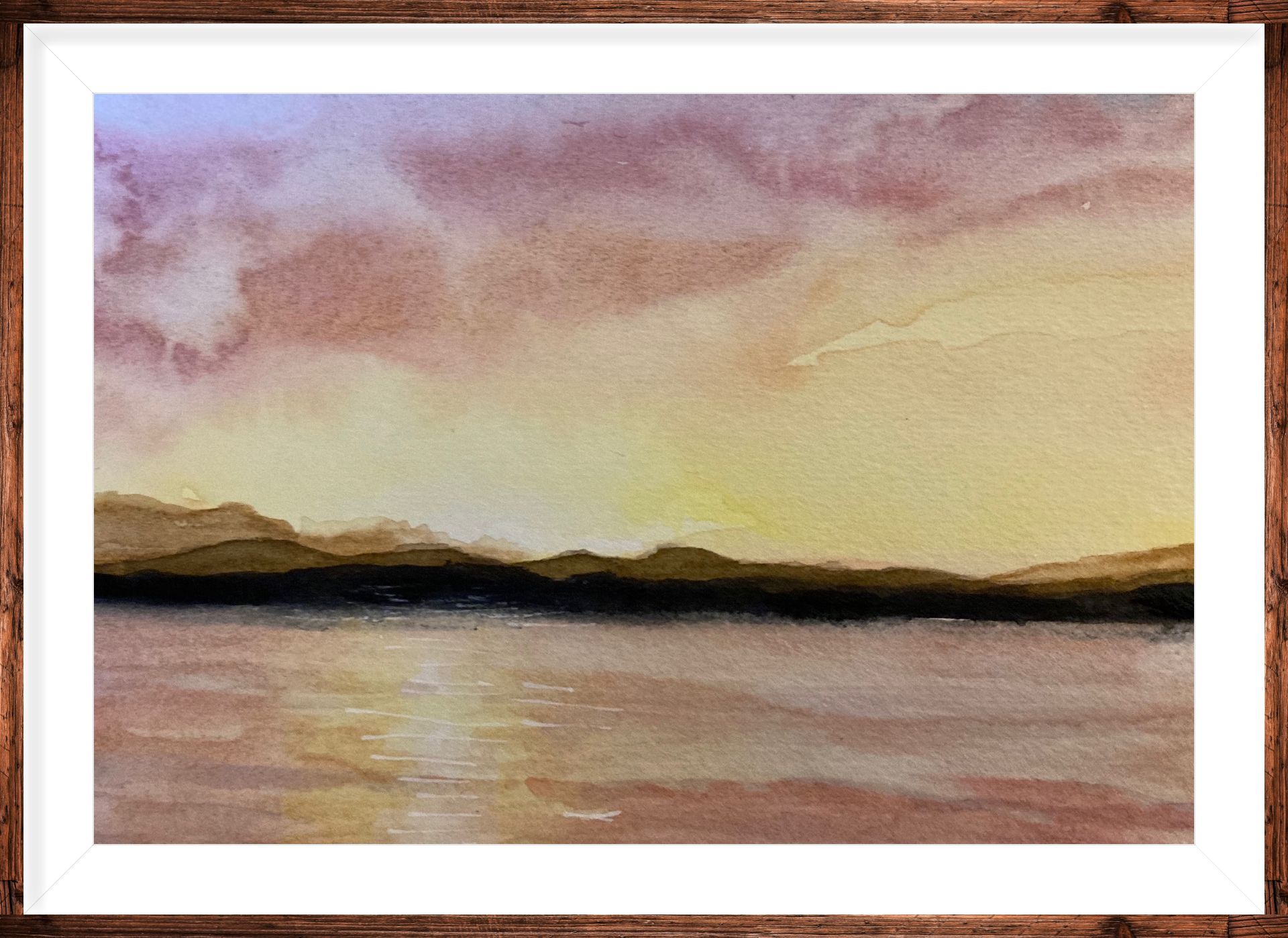 A view near Connel Bridge, Oban, at sunset