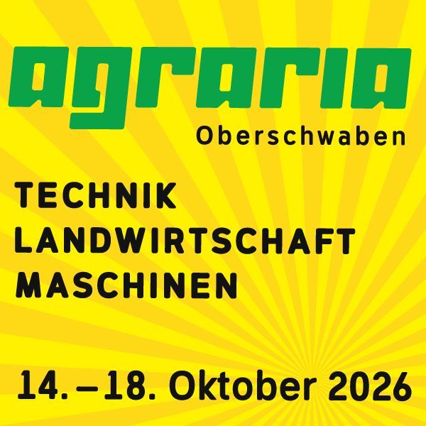 Die agraria Oberschwaben findet vom 19.-23. Oktober 2022 statt. agraria Oberschwaben Oberschwabenschau Landwirtschaft Landtechnik Stalltechnik Forsttechnik Forstwirtschaft Messe Ausstellung Messewirtschaft Ravensburg Bodensee Allgäu Süddeutschland Baden Württemberg