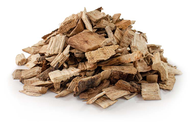 Hackgut hackschnitzel