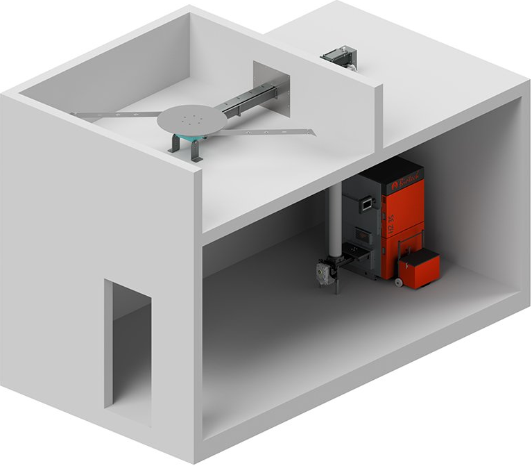 Fallschachtaustragung fallschachtaustragung hackgut