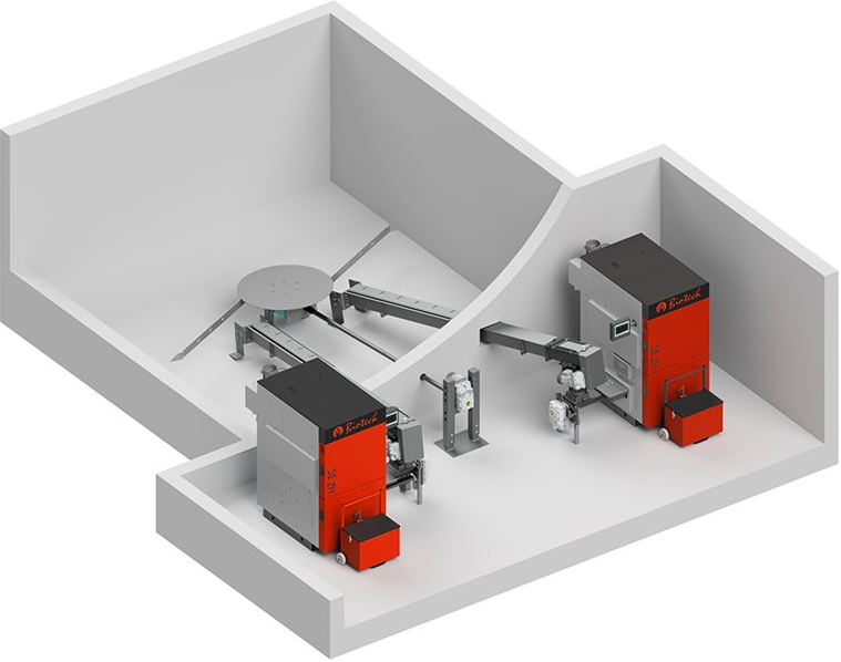 Doppelaustragung doppelaustragung hackgut