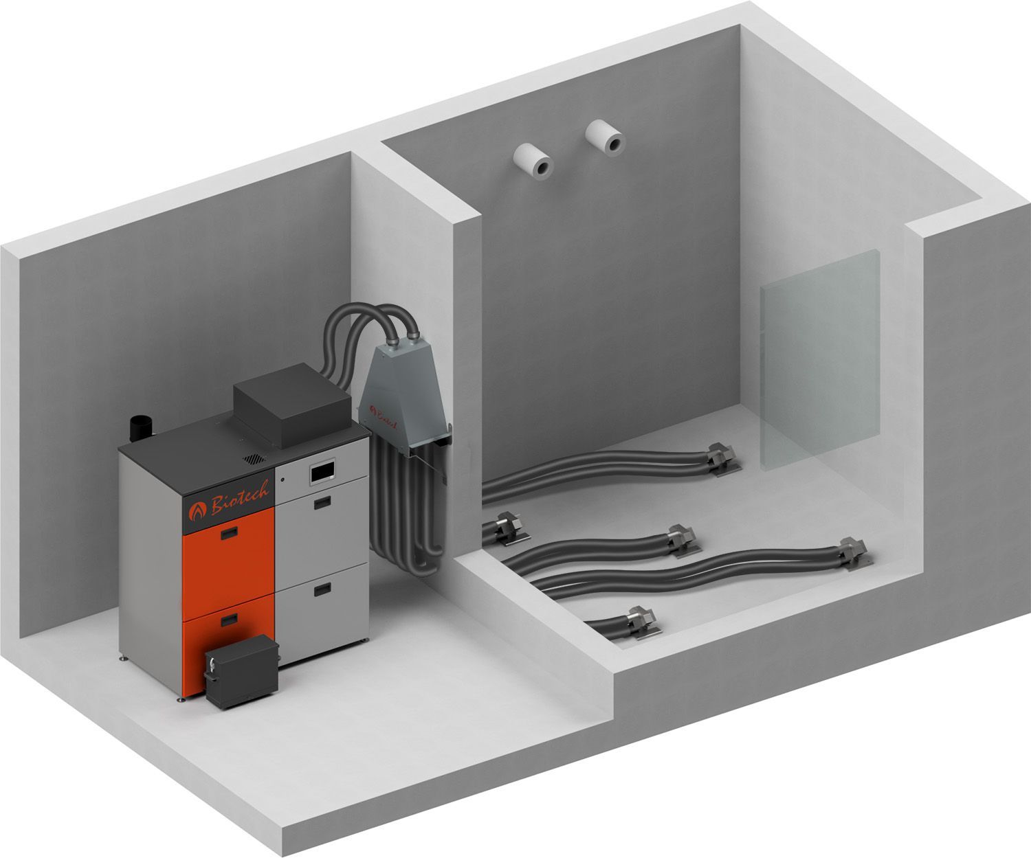 Saugpunktaustragung saugpunkte pellets austragung