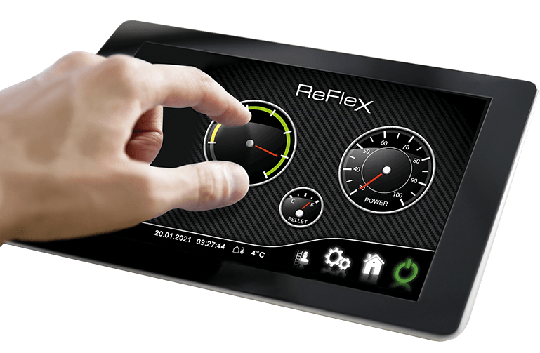 Reflex Steuerung touchregelung