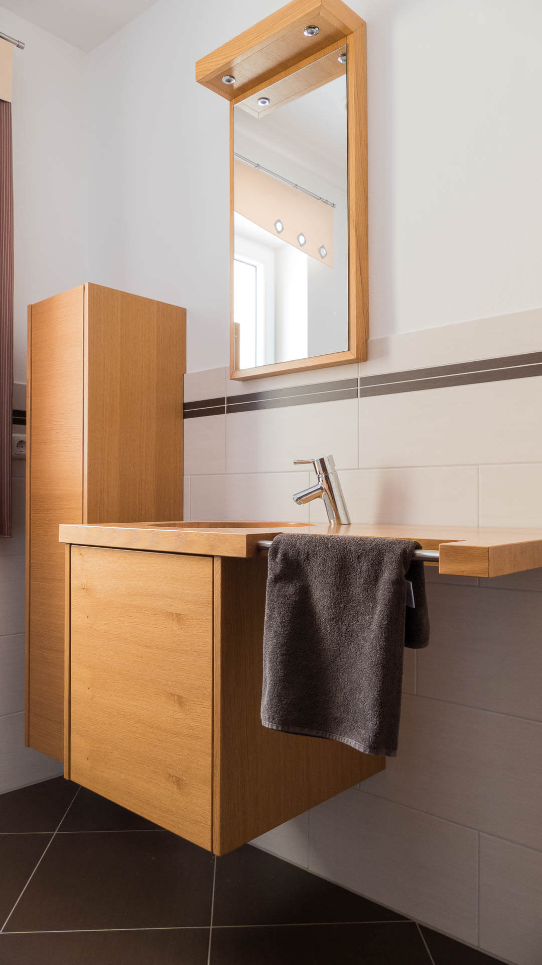 Gäste WC aus Eiche