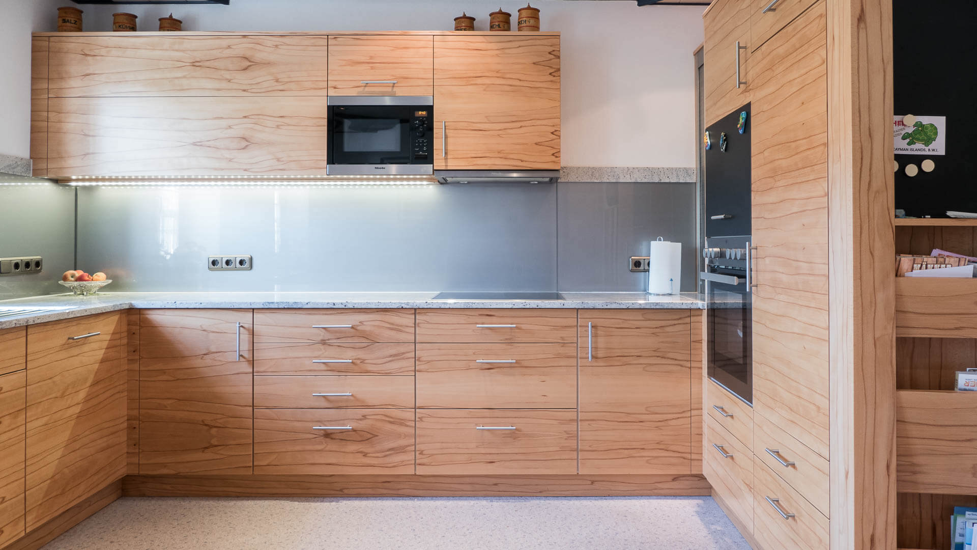 Küche aus Kernbuche