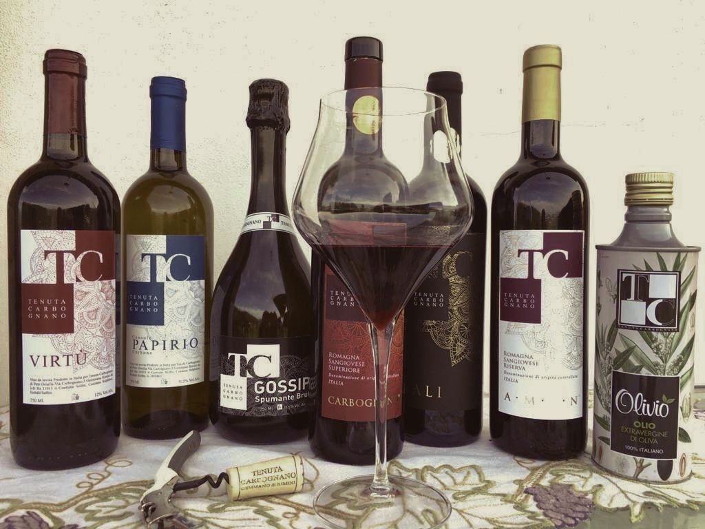 I vini prodotti da Tenuta Carbognano