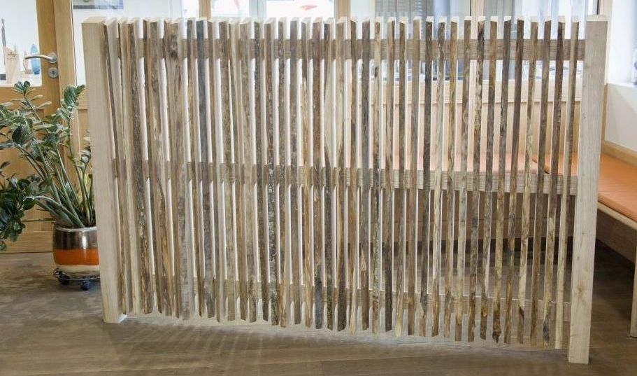 Clôture éco-conçue châtaigner face brute