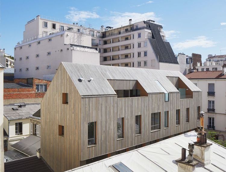 Réalisation immeuble Nuage Breton Paris