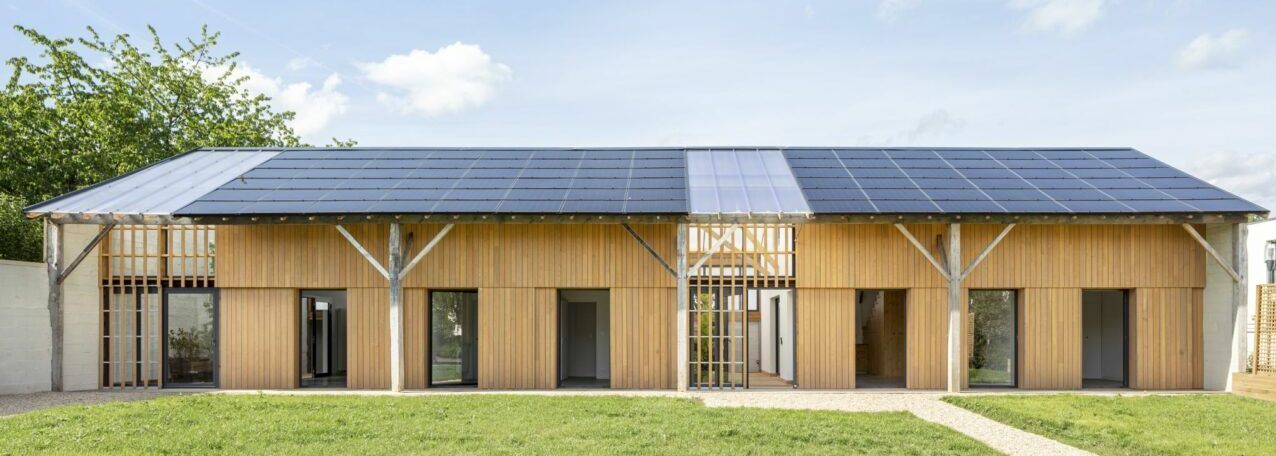 Bardage Hangar Châtaignier Signature Sable