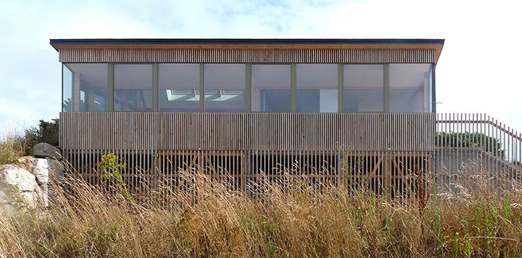 Bardage Signature Origine Pose Claire-voie Prix régional Construction Bois Bretagne