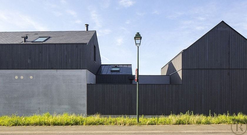 Bardage Signature Caméléon Maison Architectes Châtaignier