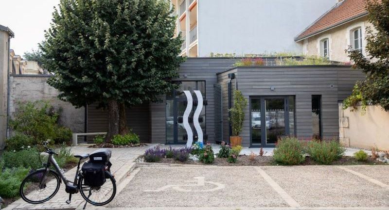 Bardage Signature Komborn Siège du Syndicat des Energies de Dordogne