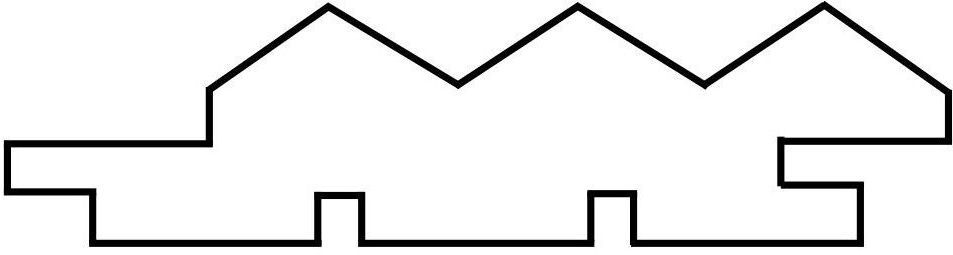 Collection Telenn, bois, châtaignier, relief, 3D, profil 3