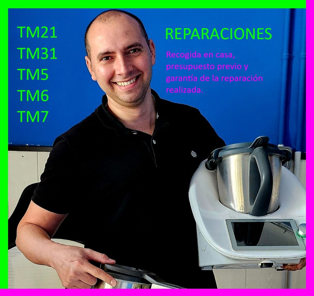 Técnico para reparaciones de robots de cocina