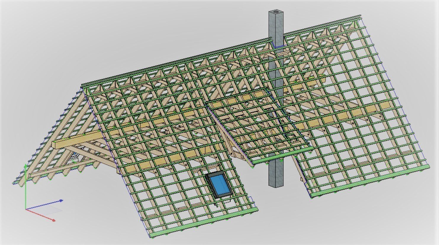 Das Bauvorhaben wird am Computer geplant