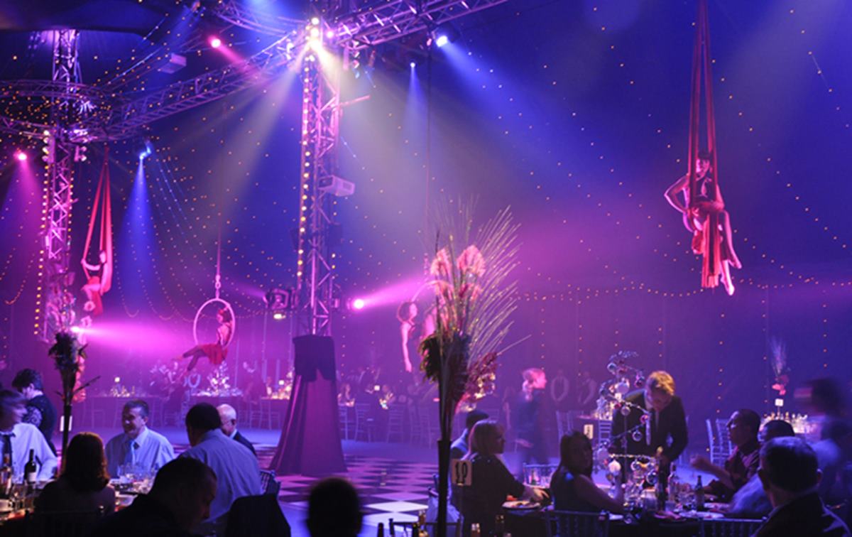Carlinden Events Ltd Big Top Interior