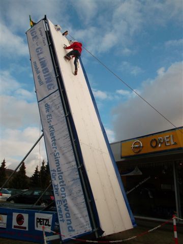 mobile eis kletterwand kiddyfun kaufen / mieten