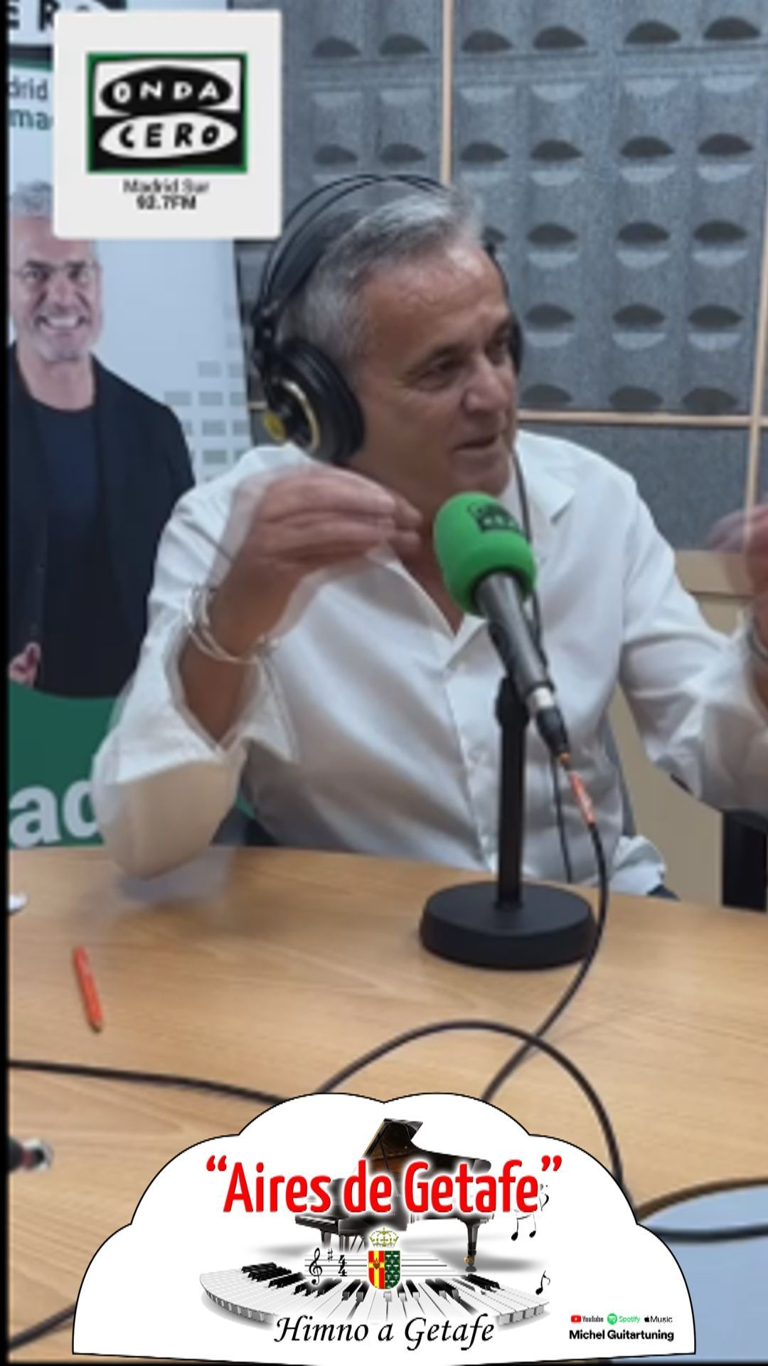 Onda Cero entrevista a Michel, autor del Himno a Getafe  Onda Cero entrevista a Michel, autor del Himno a Getafe