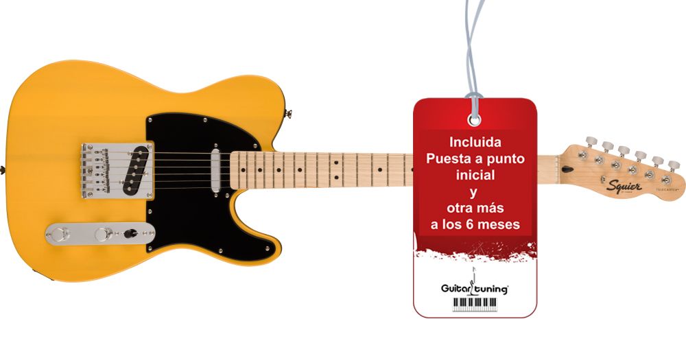 Squier Sonic Telecaster Butterscotch Blonde Guitarra Eléctrica