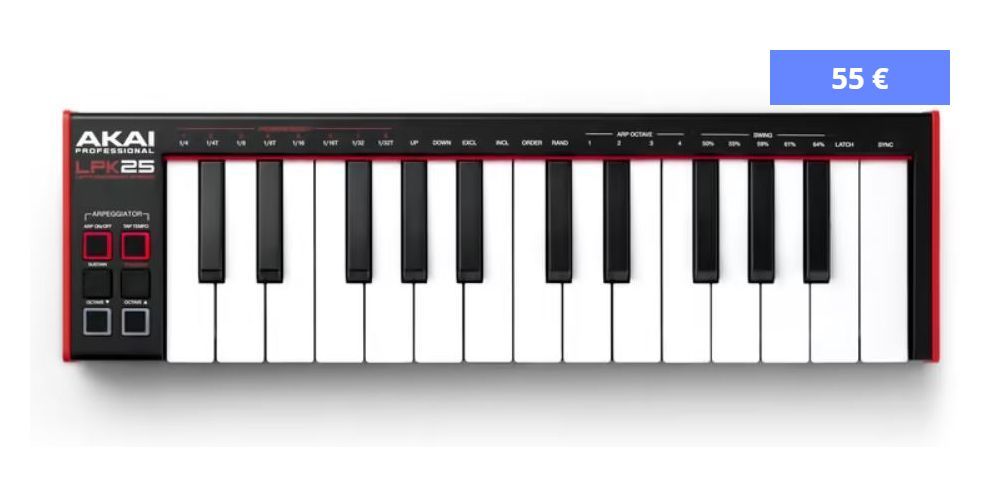 AKAI LPK-25 MK2 Teclado Controlador