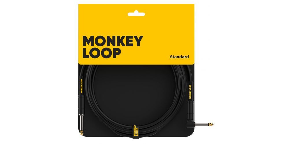 Monkey Loop Standard Cable Jack Mono - Jack Acodado 5 Metros