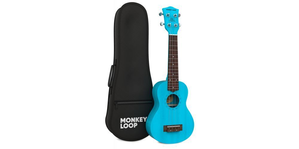 Monkey Loop Stone Blue Ukelele Soprano