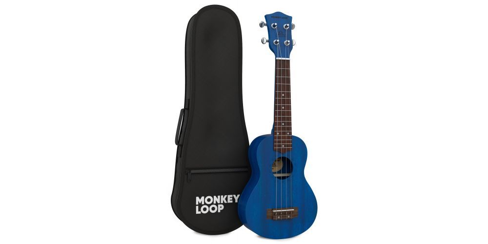 Monkey Loop Stone Midnight Blue Ukelele Soprano