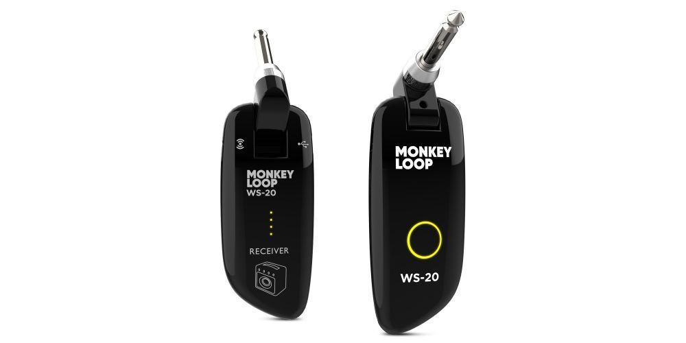 Monkey Loop WS-20 Sistema Inalámbrico para Guitarra Batería Incorporada