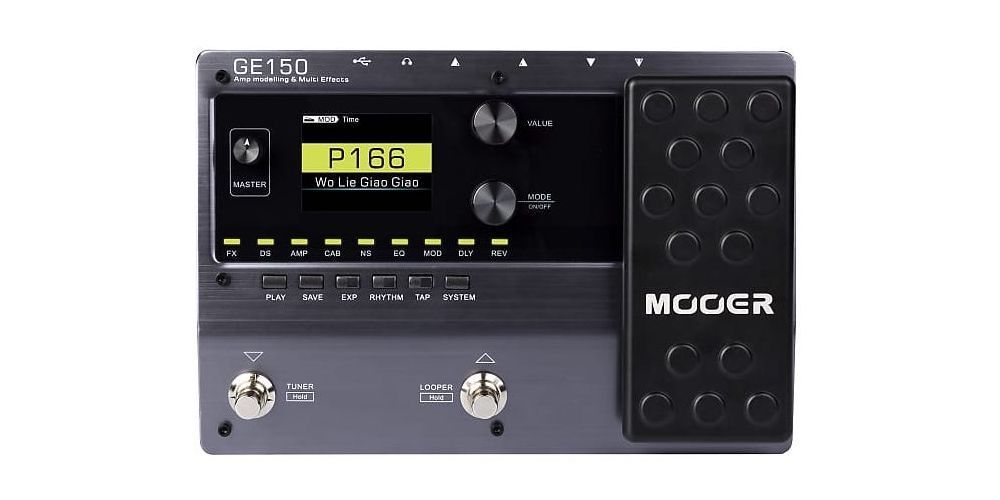 Mooer GE150 Pedal Procesador Multiefectos