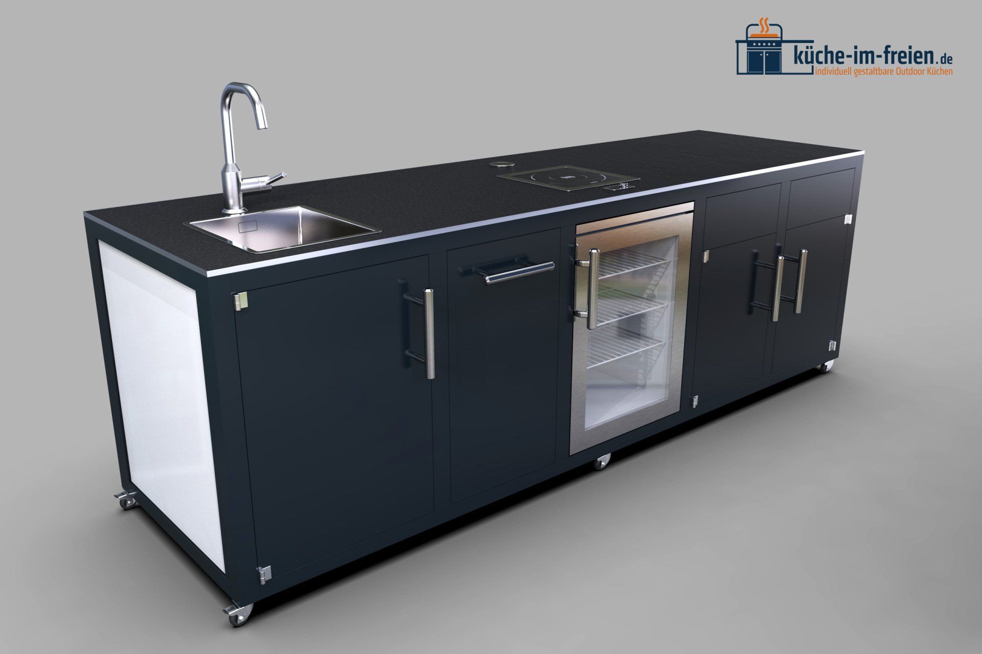 iGT-Outdoorküche Gartenküche Außenküche Detailzeichnung